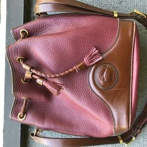 Red Drawstring Dooney & Bourke Bag